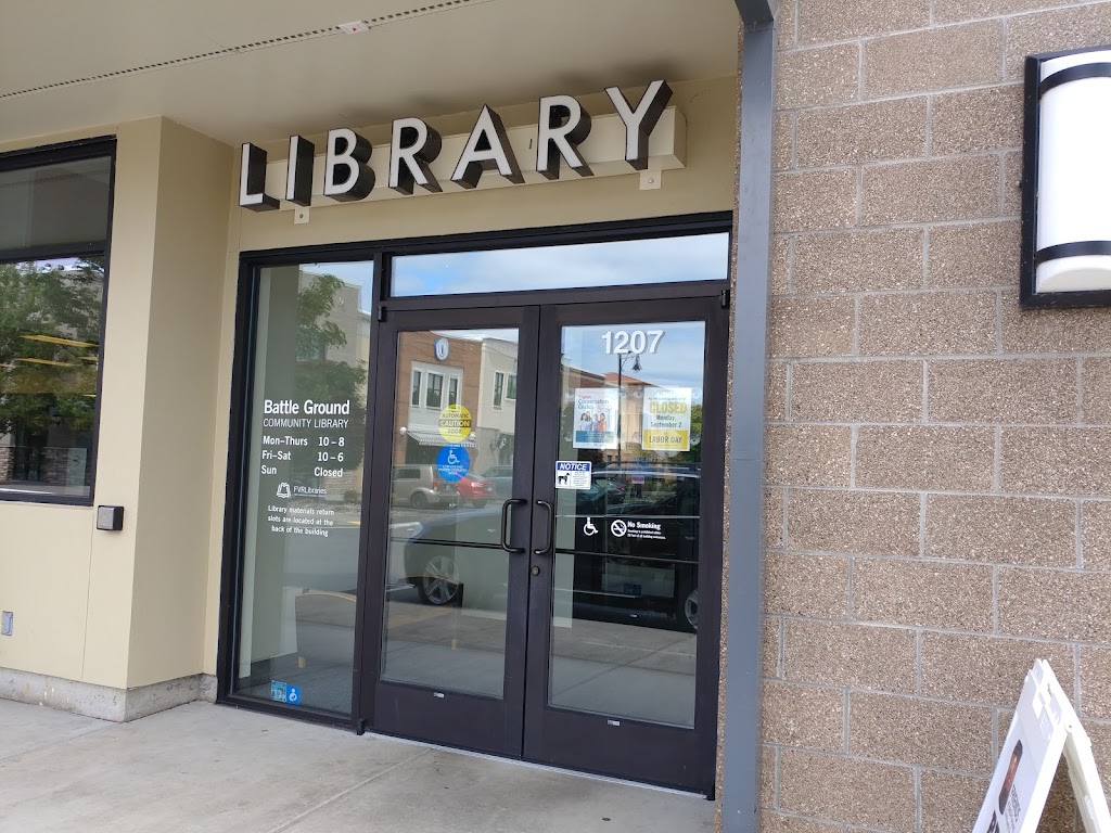 Battle Ground Community Library | 1207 SE 8th Way, Battle Ground, WA 98604 | Phone: (360) 906-5000