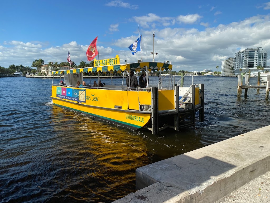 Intercostal Water Taxi Stop | 2901 Seville St, Fort Lauderdale, FL 33304, USA | Phone: (954) 467-6677