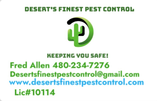 Deserts Finest Pest Control LLC | 3701 E Sheffield Rd, Gilbert, AZ 85296, USA | Phone: (480) 234-7276