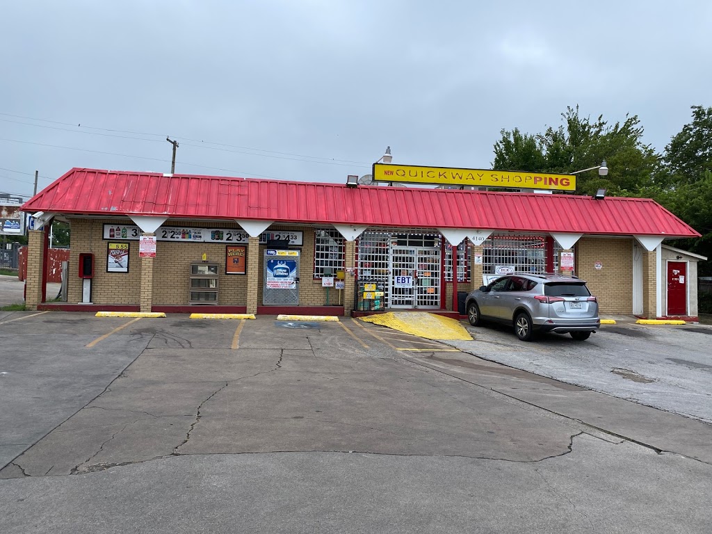 New Quick Way Mart | 4140 Meadowbrook Dr, Fort Worth, TX 76103, USA | Phone: (817) 536-0009