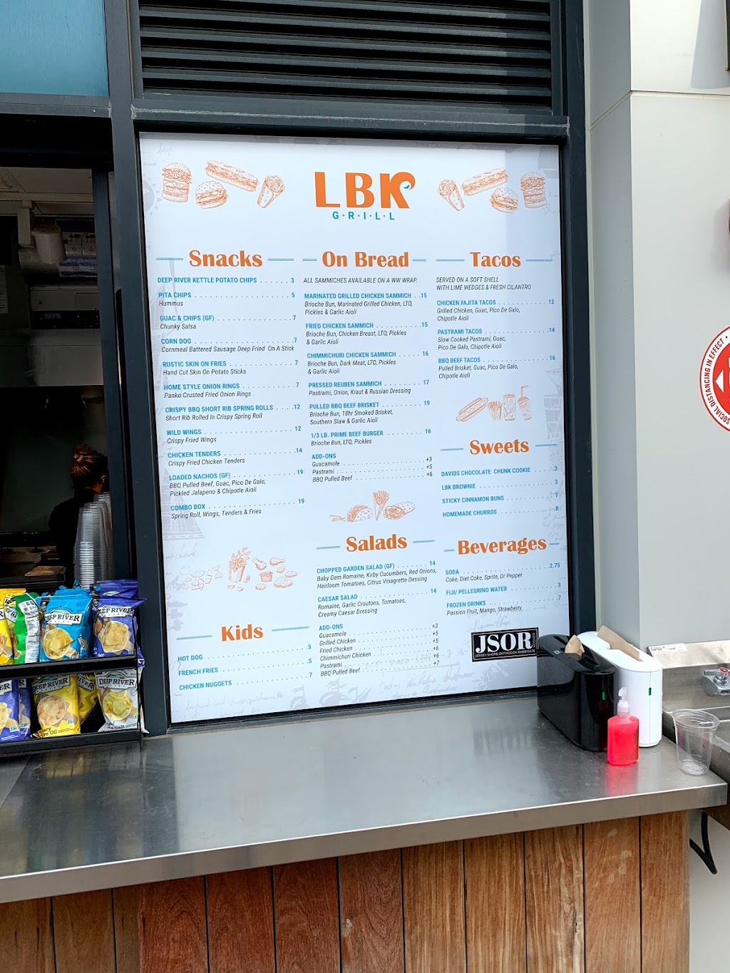 LBK Grill | 110 Ocean Ave, Long Branch, NJ 07740, USA | Phone: (732) 335-6633