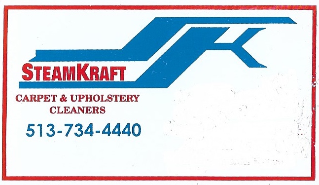 Steamkraft Carpet & Upholstery Cleaners | 1885 7 Lands Dr, Milford, OH 45150, USA | Phone: (513) 734-4440