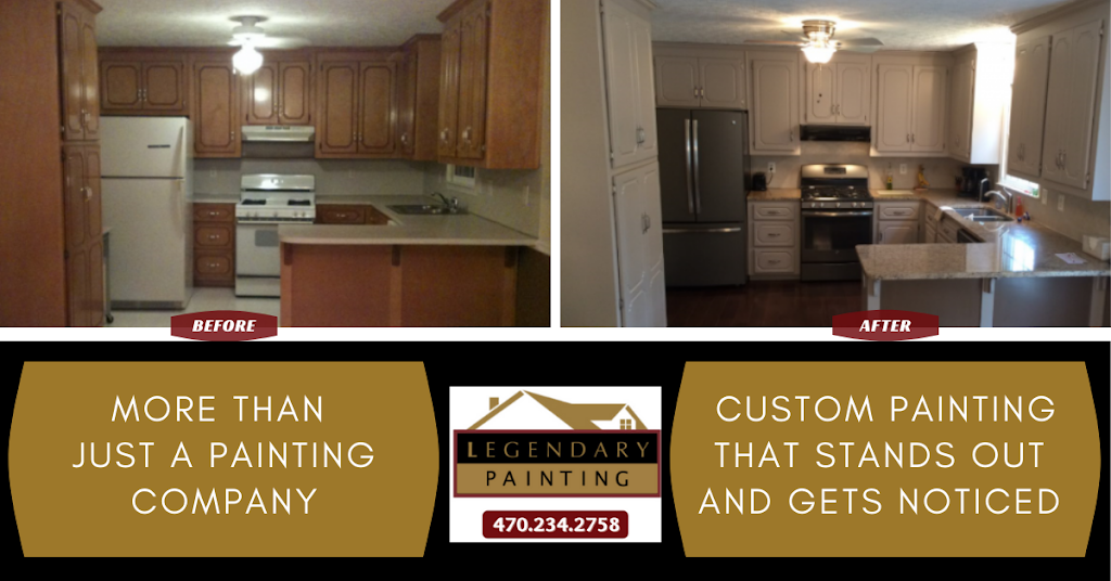 Legendary Painting Contractors | 4025 Ironhill Ln, Woodstock, GA 30189, USA | Phone: (470) 234-2758