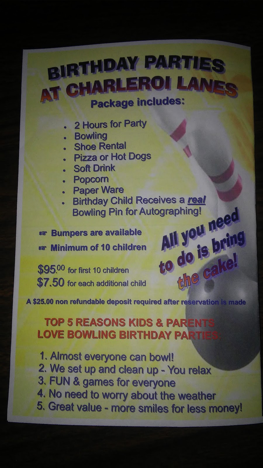 Charleroi Lanes | 1301 Prospect Ave, Charleroi, PA 15022, USA | Phone: (724) 489-0223