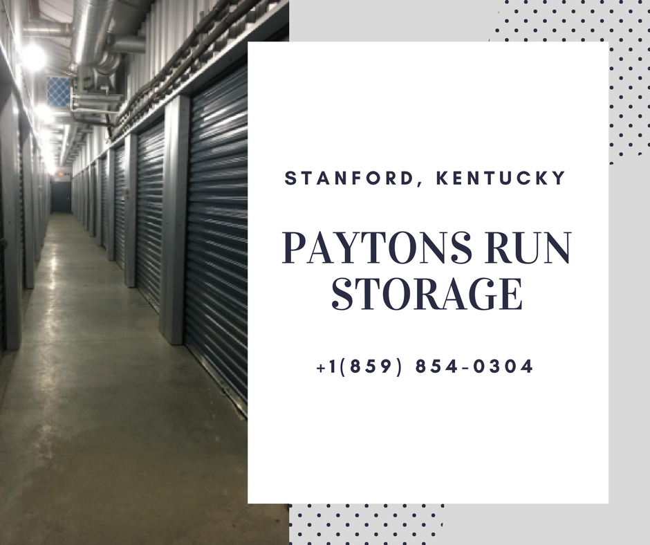 Paytons Run Storage | 470 Troy Ave, Stanford, KY 40484, USA | Phone: (859) 854-0304