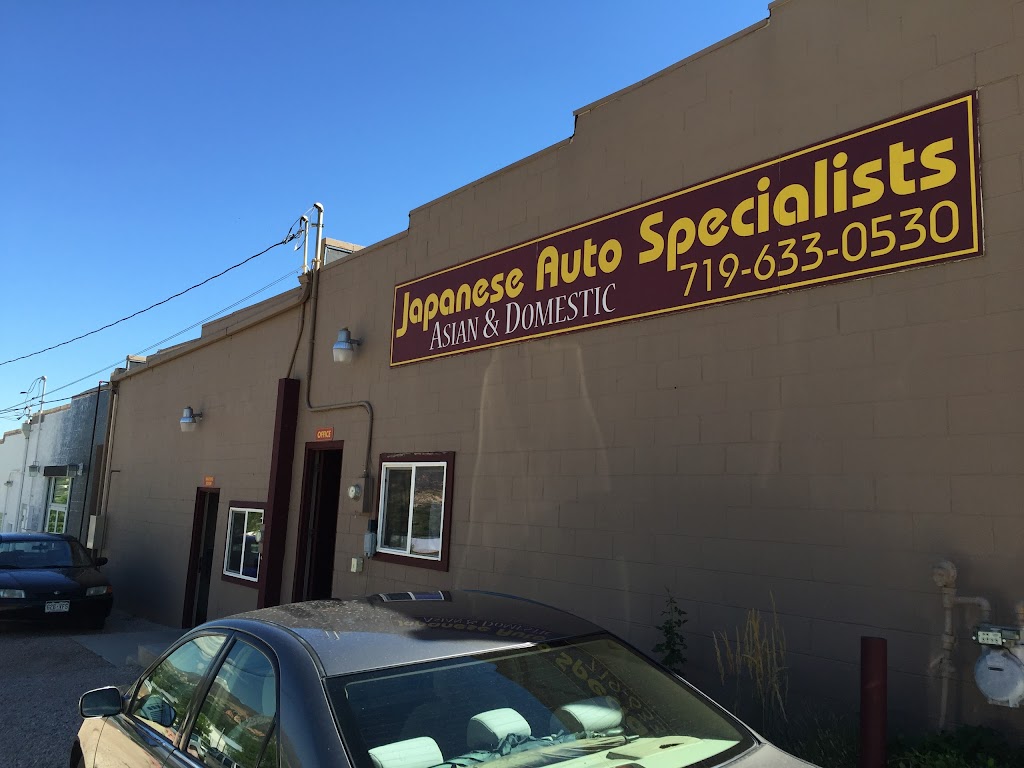 Japanese Auto Specialists | 1371 Pecan St, Colorado Springs, CO 80904, USA | Phone: (719) 633-0530