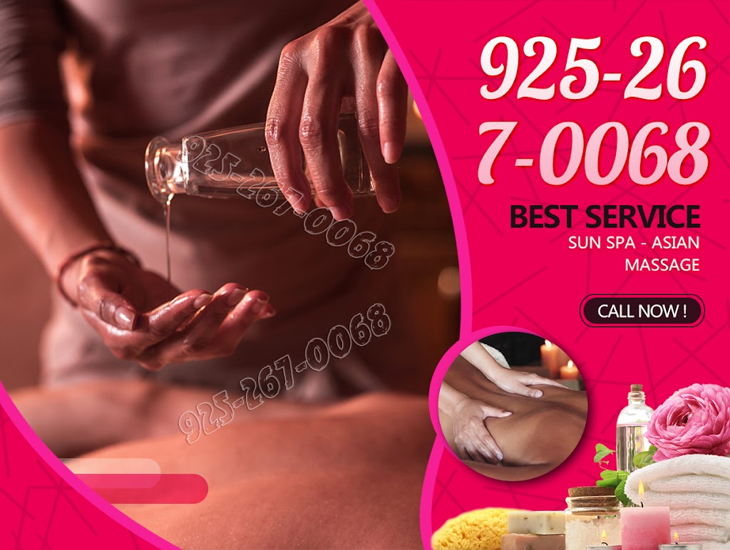 Sun SPA Massage | 4009 Railroad Ave, Pittsburg, CA 94565, USA | Phone: (925) 267-0068