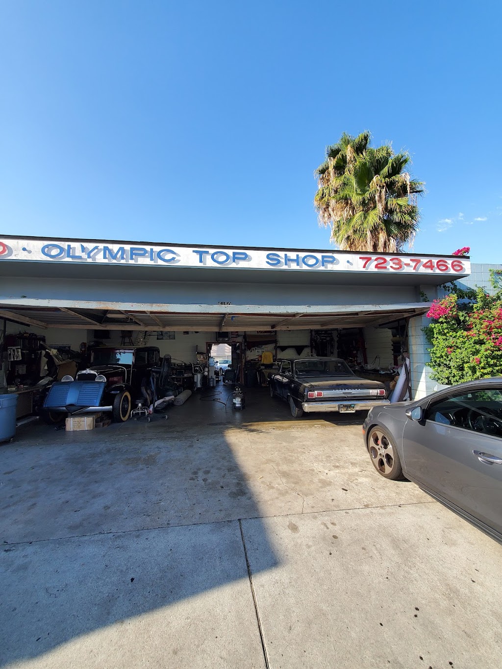 Olympic Top Shop Auto Upholstery | 6150 Whittier Blvd, Los Angeles, CA 90022, USA | Phone: (323) 723-7466