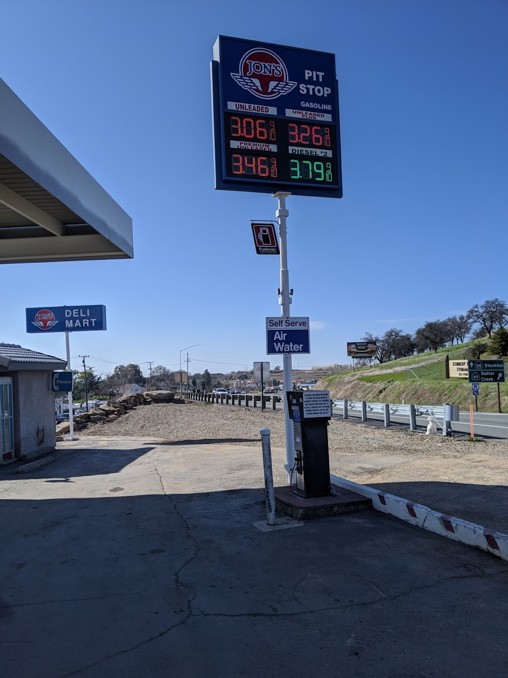 Jons Pit Stop | 10755 CA-49, Martell, CA 95654, USA | Phone: (209) 223-1986