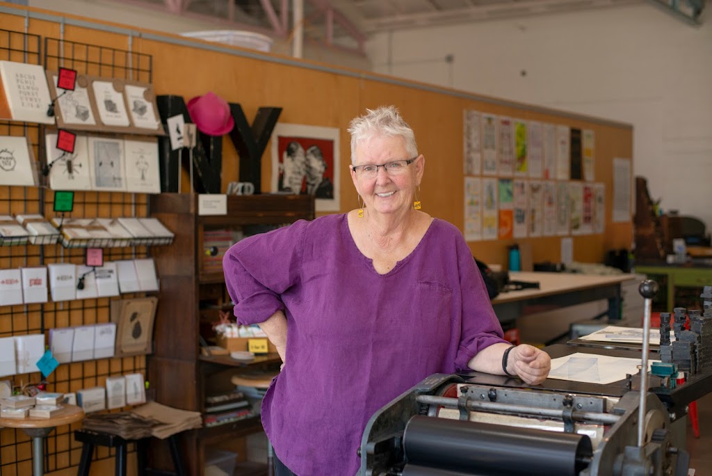 Hazel & Violet Letterpress | Braggs Pie Factory, 1301 Grand Ave #2b, Phoenix, AZ 85007, USA | Phone: (480) 544-2162