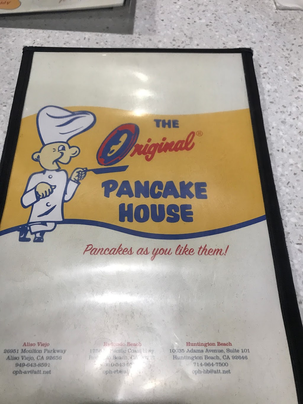 The Original Pancake House | 26951 Moulton Pkwy, Aliso Viejo, CA 92656, USA | Phone: (949) 643-8591