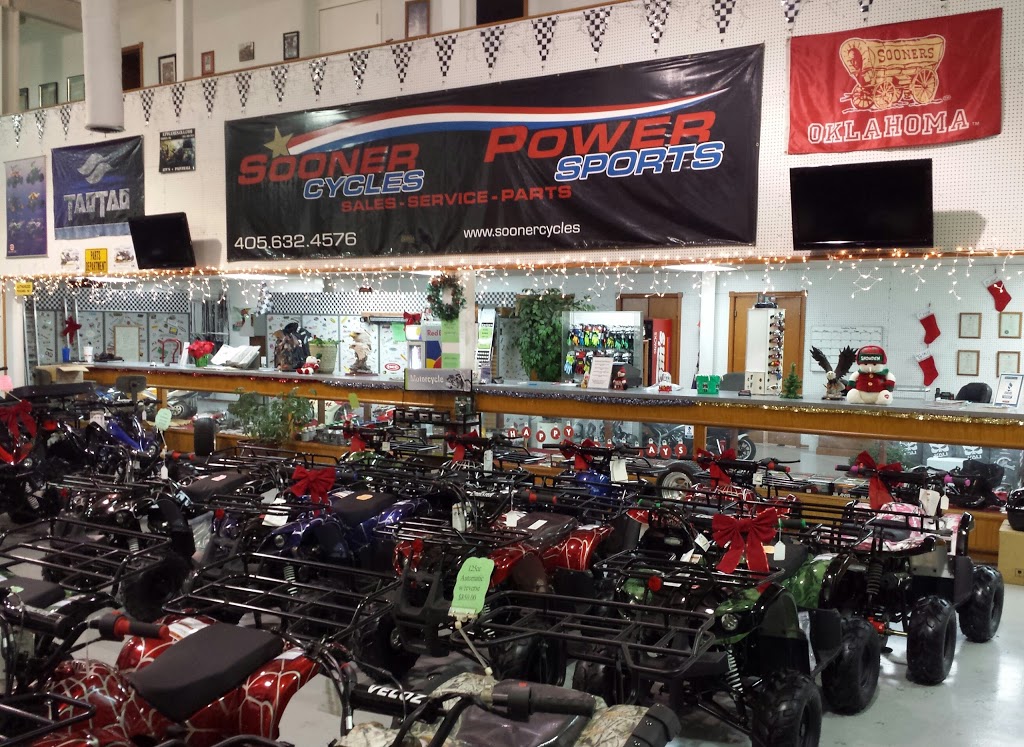 Sooner Cycles & Power Sports | 8801 S I-35 Service Rd, Oklahoma City, OK 73149, USA | Phone: (405) 632-4576