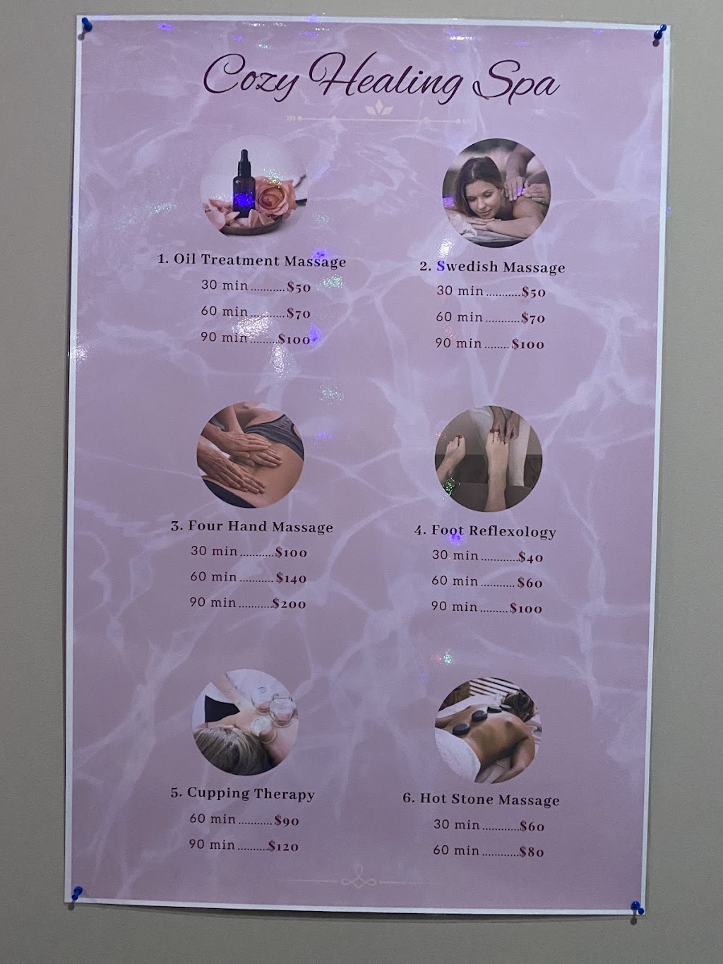 Cozy Healing SPA | 1380 S Lapeer Rd, Oxford, MI 48371, USA | Phone: (248) 221-0593