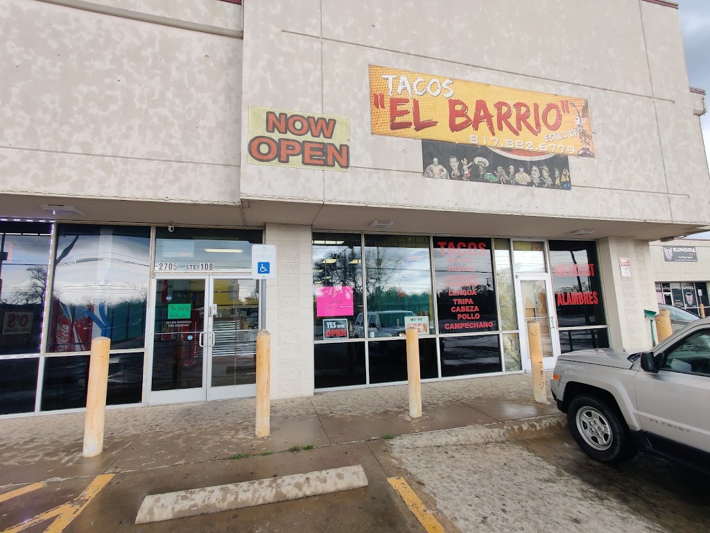 Tacos El Barrio | 2705 NE 28th St STE 108, Fort Worth, TX 76111, USA | Phone: (817) 882-6779