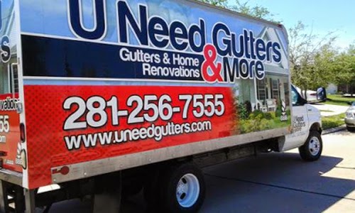 U Need Gutters & More | 18142 Valebluff Ln, Cypress, TX 77429 | Phone: (281) 256-7555