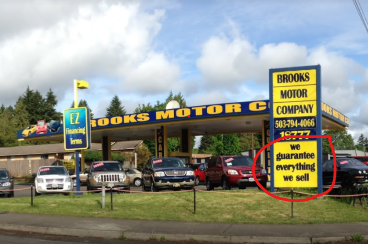 Brooks Motor Company | 18777 SE McLoughlin Blvd, Milwaukie, OR 97267, USA | Phone: (503) 794-4066