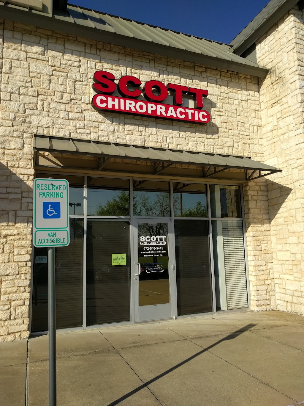 Scott Chiropractic and Wellness | 175 Ridge Rd STE 800, McKinney, TX 75072, USA | Phone: (972) 540-5445