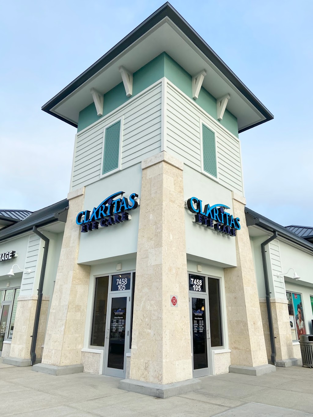 Claritas Eye Care | 7458 US-1 Suite B-105, St. Augustine, FL 32095, USA | Phone: (904) 274-2706