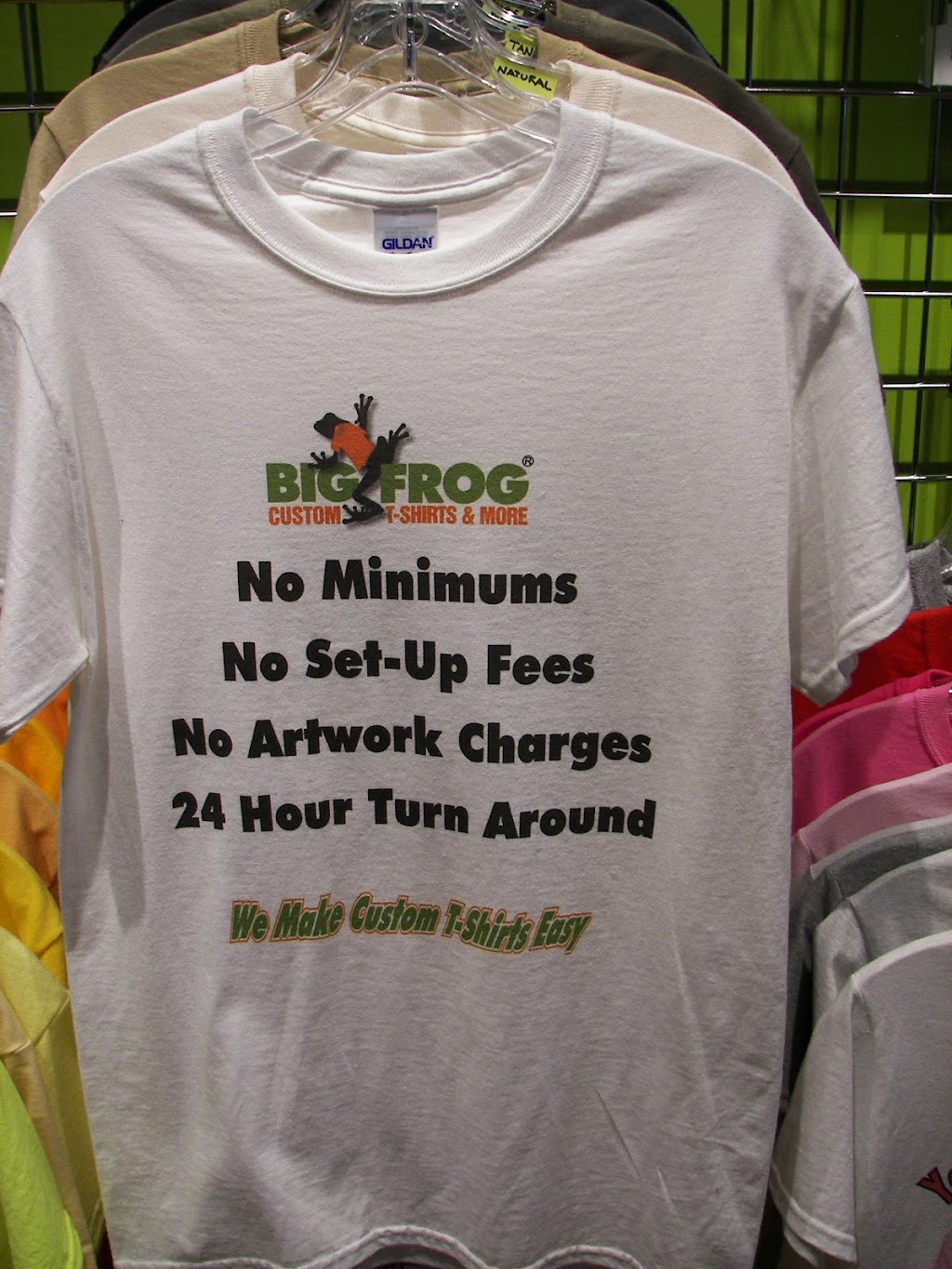 Big Frog Custom T-Shirts & More | 1785 Radio Dr STE C, Woodbury, MN 55125, USA | Phone: (651) 683-2313