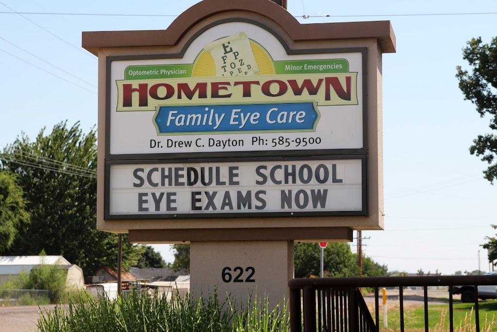 Hometown Family Eye Care | 622 E Main St, Middleton, ID 83644, USA | Phone: (208) 585-9500