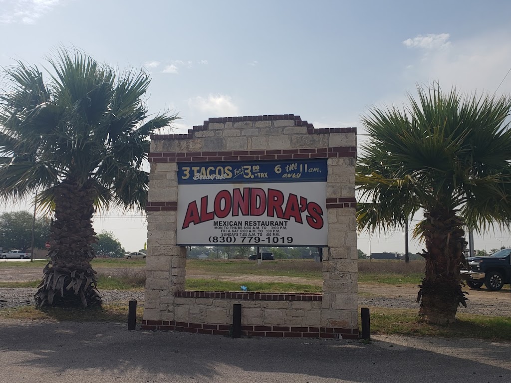 Alondras Mexican Restaurant | 579 FM 1346, La Vernia, TX 78121, USA | Phone: (830) 779-1019