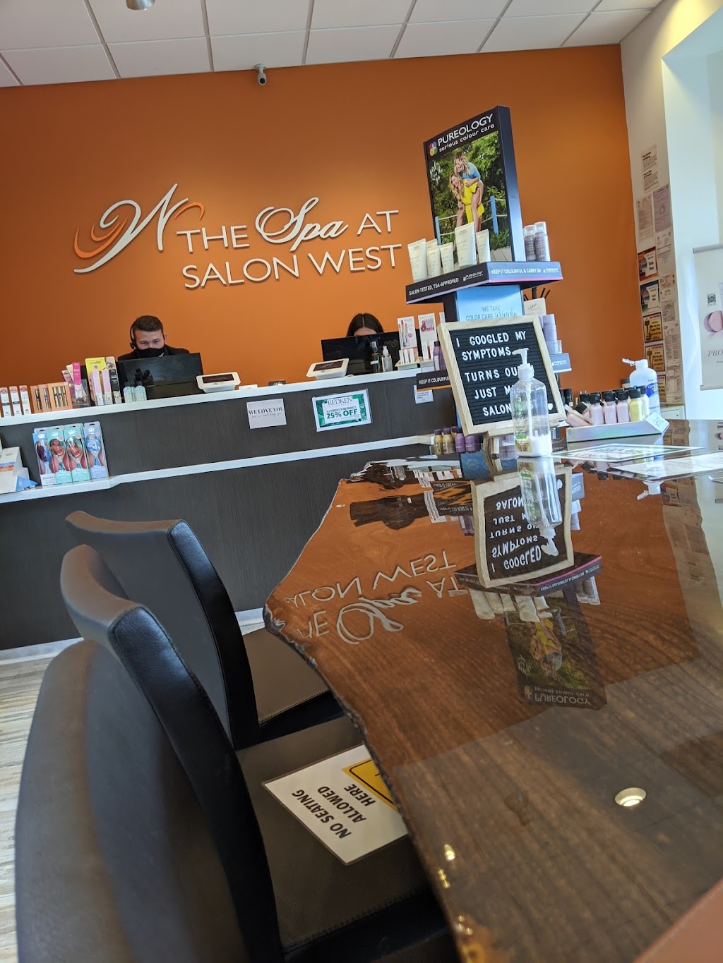 Salon West Hair Studio & Spa | 13668 Walsingham Rd, Largo, FL 33774, USA | Phone: (727) 596-9800