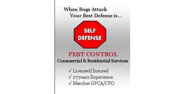 Self Defense Pest Control | 411 Maxham Rd Suite 400-821, Austell, GA 30168, USA | Phone: (404) 697-9798