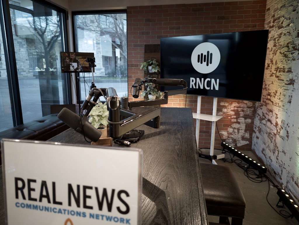 RNCN Podcast Studios (Real News Communications Network) | 5768 Grandscape Blvd Suite 170, The Colony, TX 75056, USA | Phone: (972) 402-6333