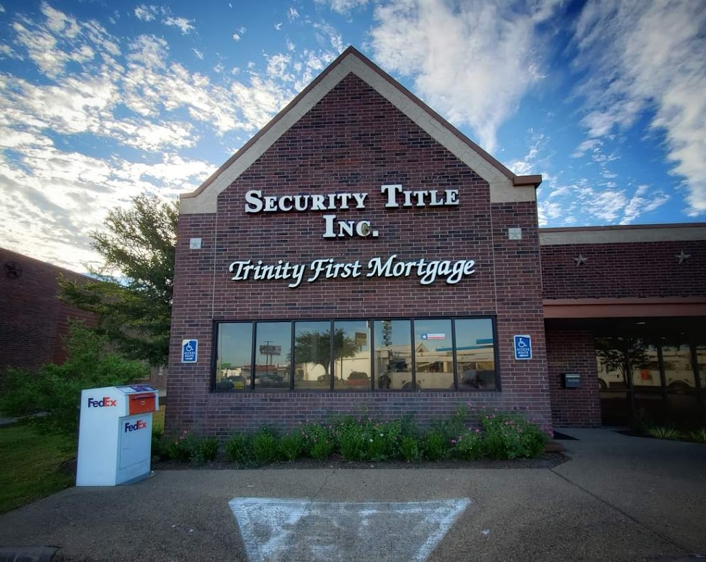 Security Title, Inc. | 916 W Van Alstyne Pkwy, Van Alstyne, TX 75495, USA | Phone: (903) 482-0189