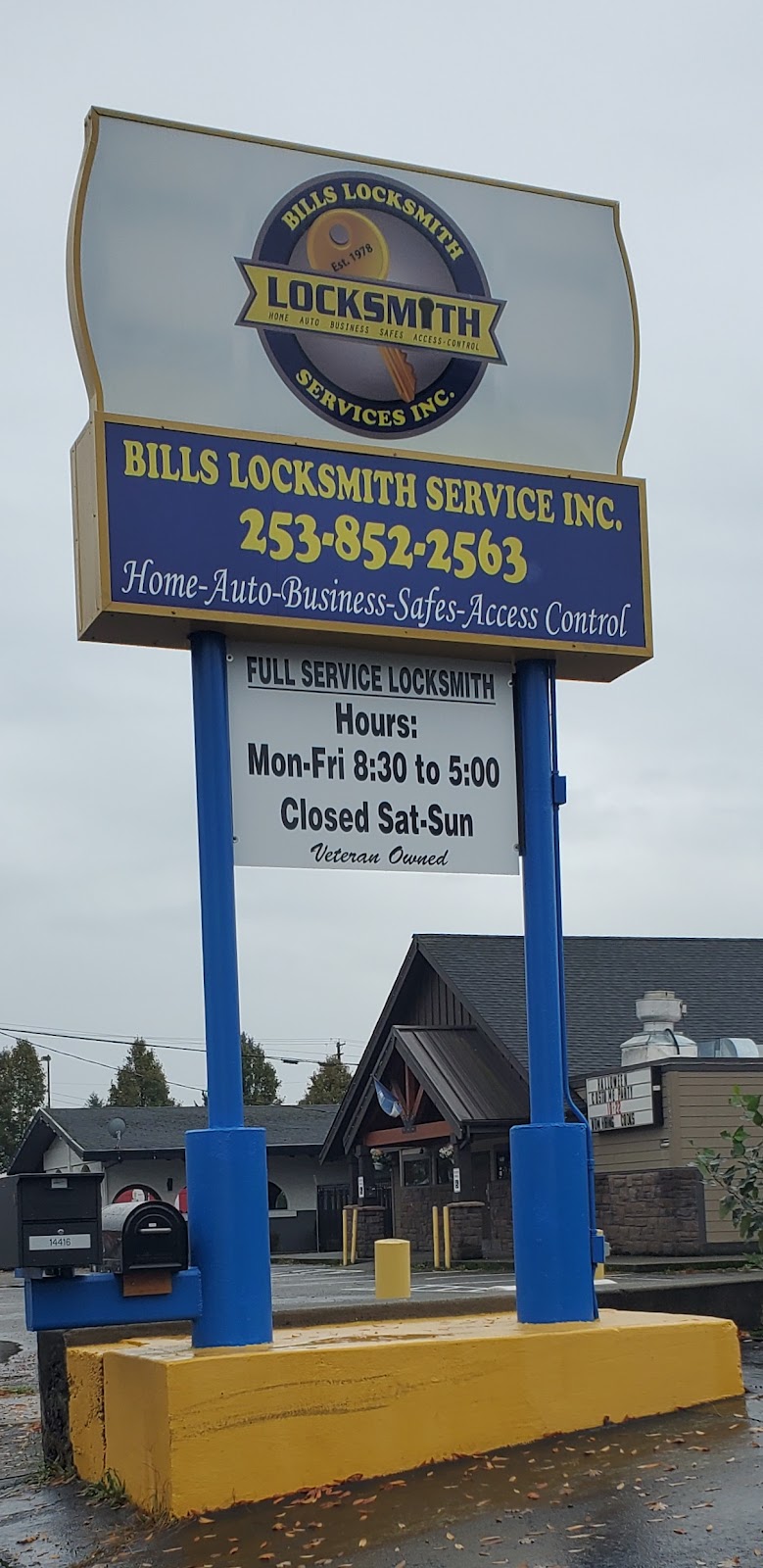 Bills Locksmith Service Tacoma | 14416 Pacific Ave S, Tacoma, WA 98444, USA | Phone: (253) 852-2563