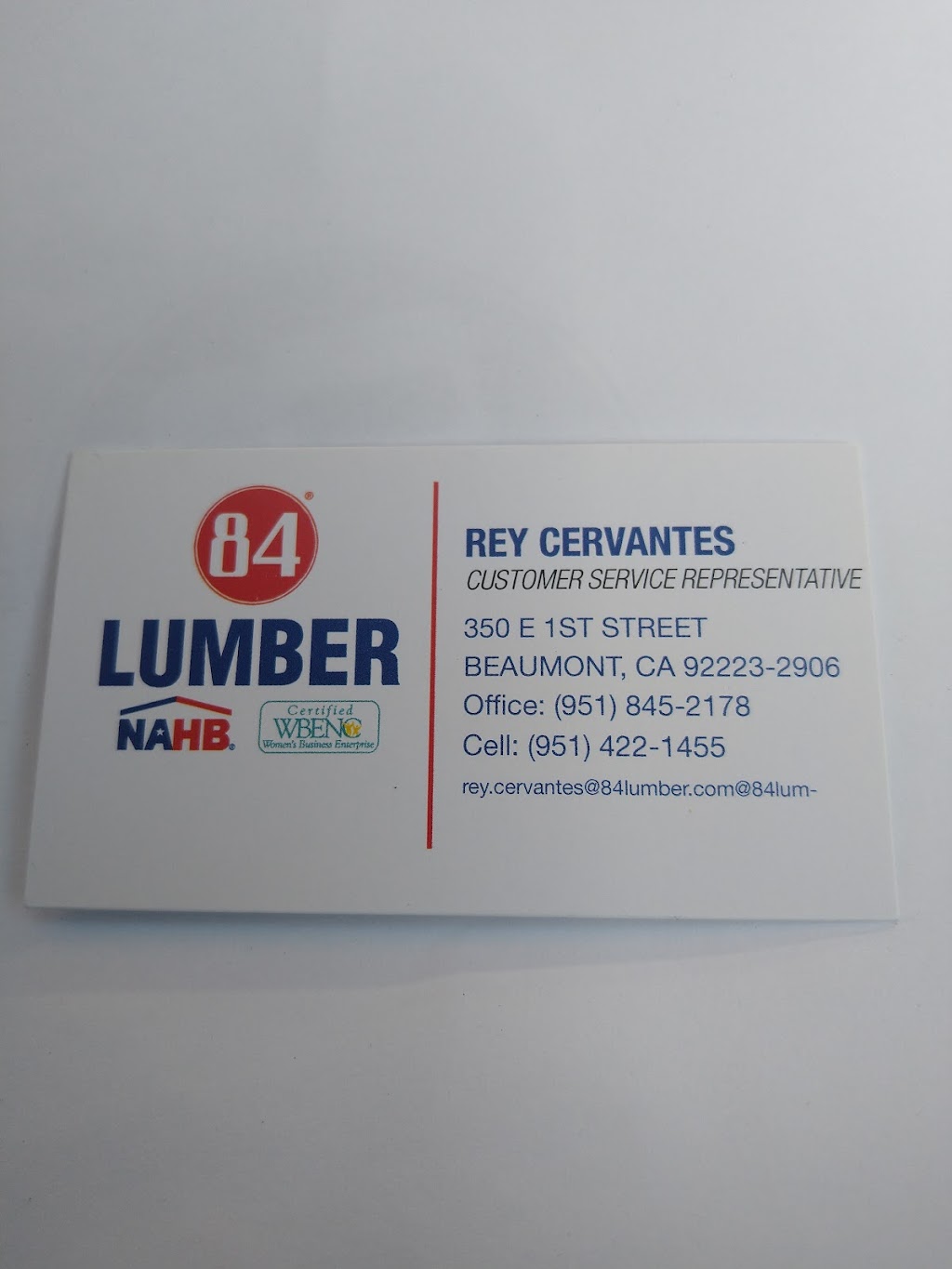 84 Lumber | 350 E 1st St, Beaumont, CA 92223, USA | Phone: (951) 845-2178