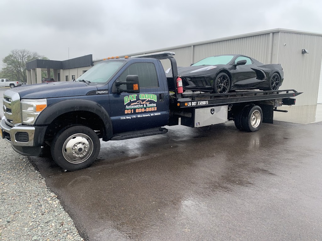 Dat Good Automotive & Towing | 7116 MS-178, Olive Branch, MS 38654, USA | Phone: (901) 826-2623