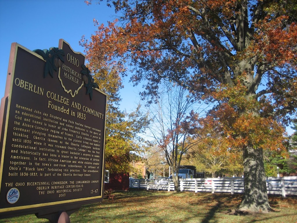 Oberlin Heritage Center | 20 W Vine St Parking, Oberlin, OH 44074, USA | Phone: (440) 774-1700