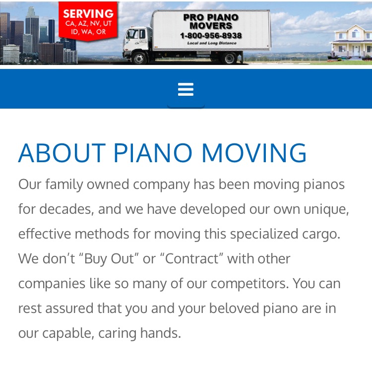 Pro Piano Movers & Storage | 138 Trellis Ln, Irvine, CA 92620, USA | Phone: (714) 529-8300
