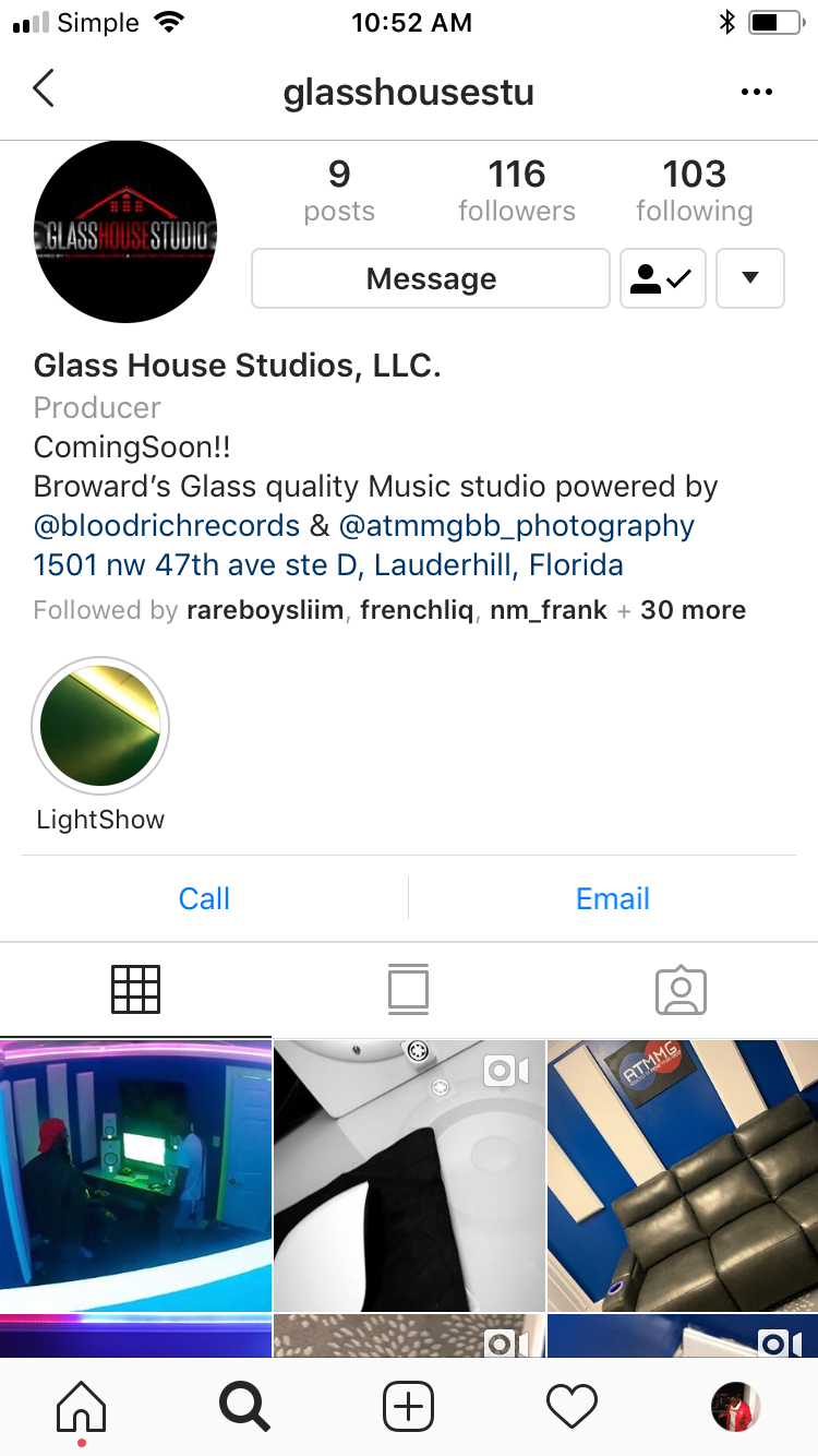 GlassHouse Studio | 1501 NW 47th Ave suite d, Lauderhill, FL 33313, USA | Phone: (954) 309-4296