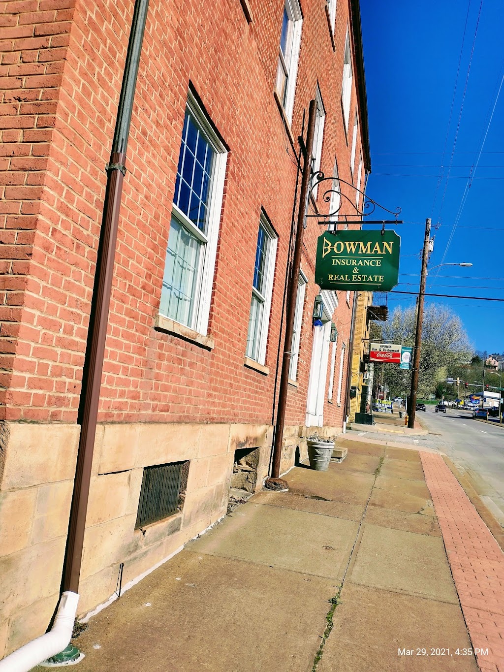 W Scott Bowman Insurance & Real Estate | 325 Market St, Brownsville, PA 15417, USA | Phone: (724) 785-5631