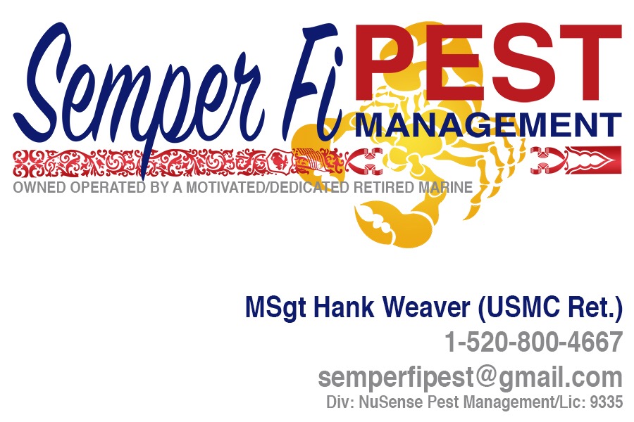 Semper Fi Pest Management | 43586 Sansom Dr, Maricopa, AZ 85138, USA | Phone: (520) 800-4667