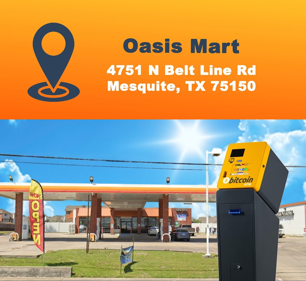 Bitcoin ATM Mesquite - Coinhub | 4751 N Belt Line Rd, Mesquite, TX 75150, USA | Phone: (702) 900-2037