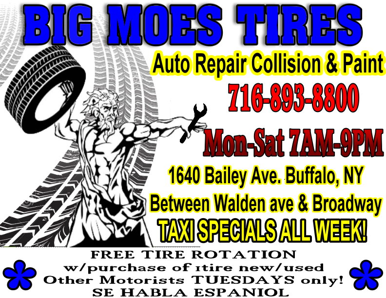 Big Moes Tires | 1657 Broadway, Buffalo, NY 14212, USA | Phone: (716) 445-1677