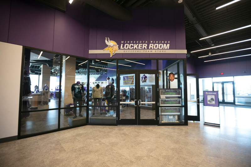 minnesota vikings locker room official team store