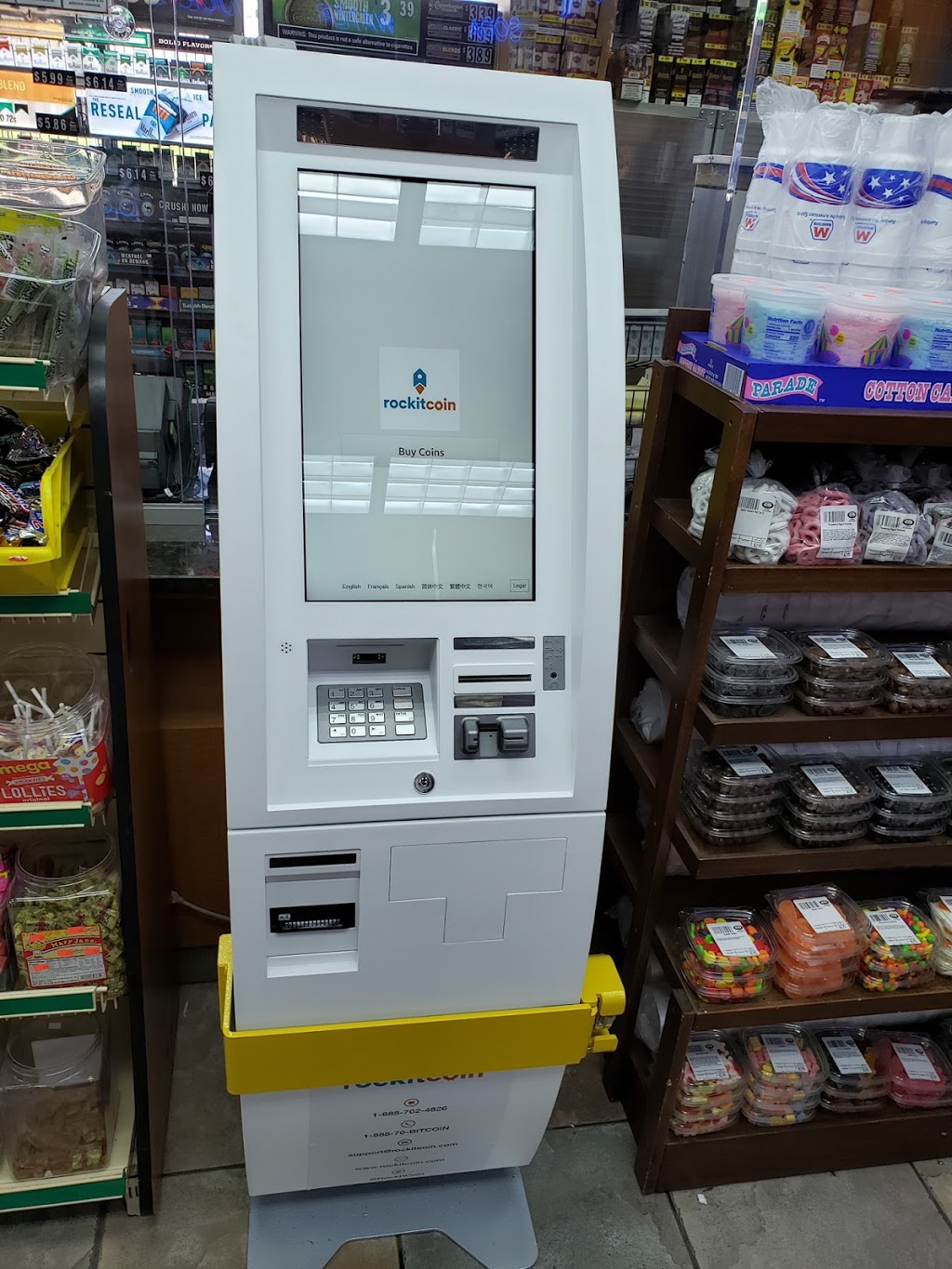 RockItCoin Bitcoin ATM | 7418 S Anthony Blvd, Fort Wayne, IN 46816 | Phone: (888) 702-4826