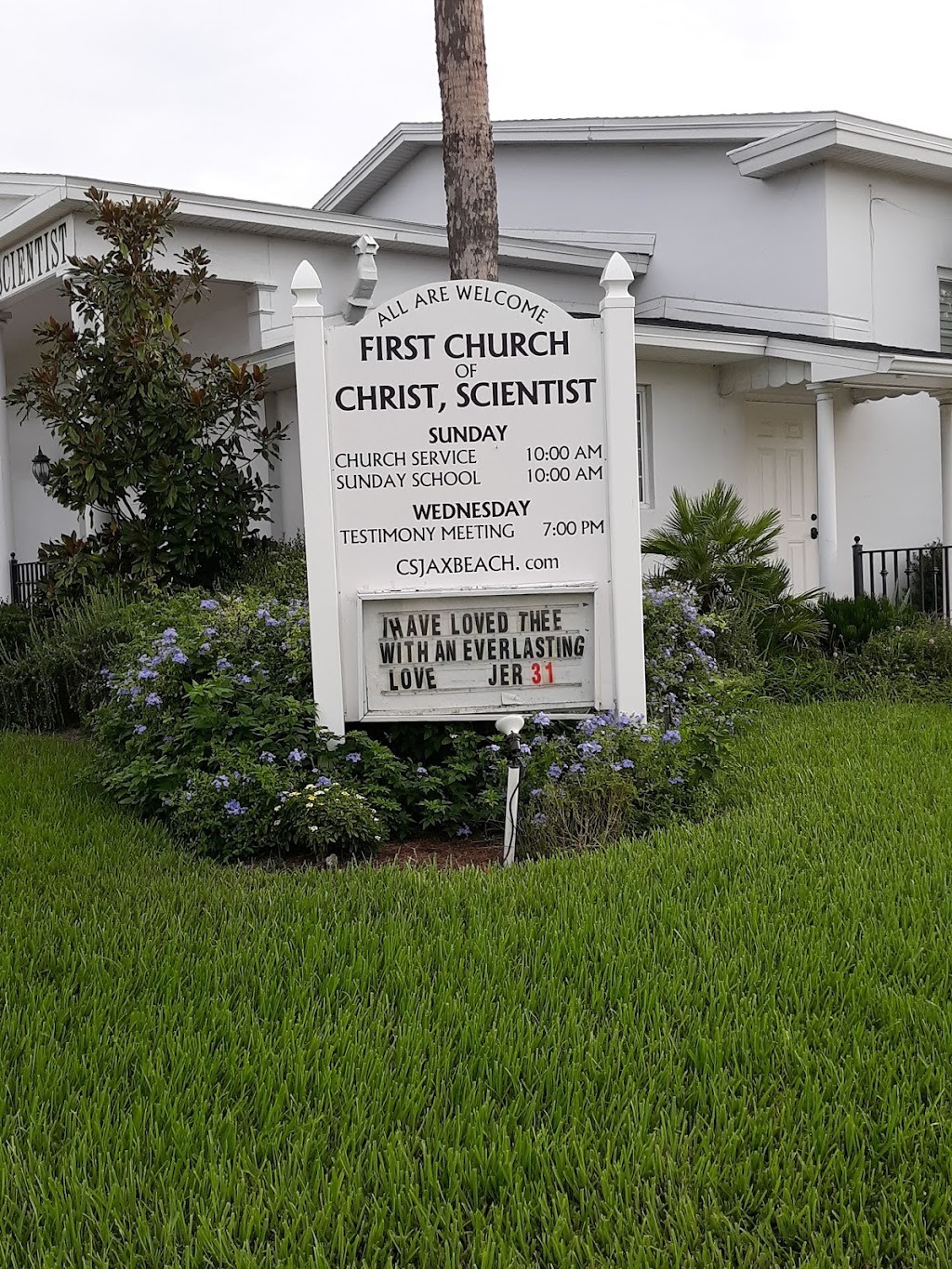 First Church of Christ, Scientist | 1505 2nd St N, Jacksonville Beach, FL 32250, USA | Phone: (904) 246-2632