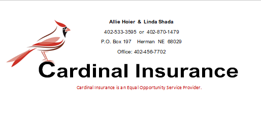 Cardinal Insurance | 109 W 5th St Box 197, Herman, NE 68029 | Phone: (402) 456-7702