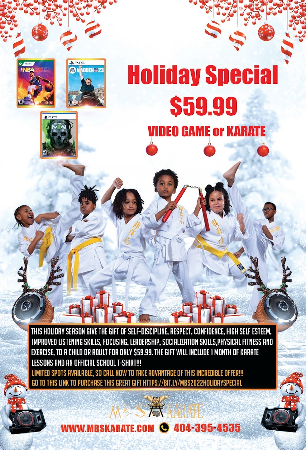 MBS Karate | 13015 Brown Bridge Rd Unit 350, Covington, GA 30016, USA | Phone: (404) 395-4535