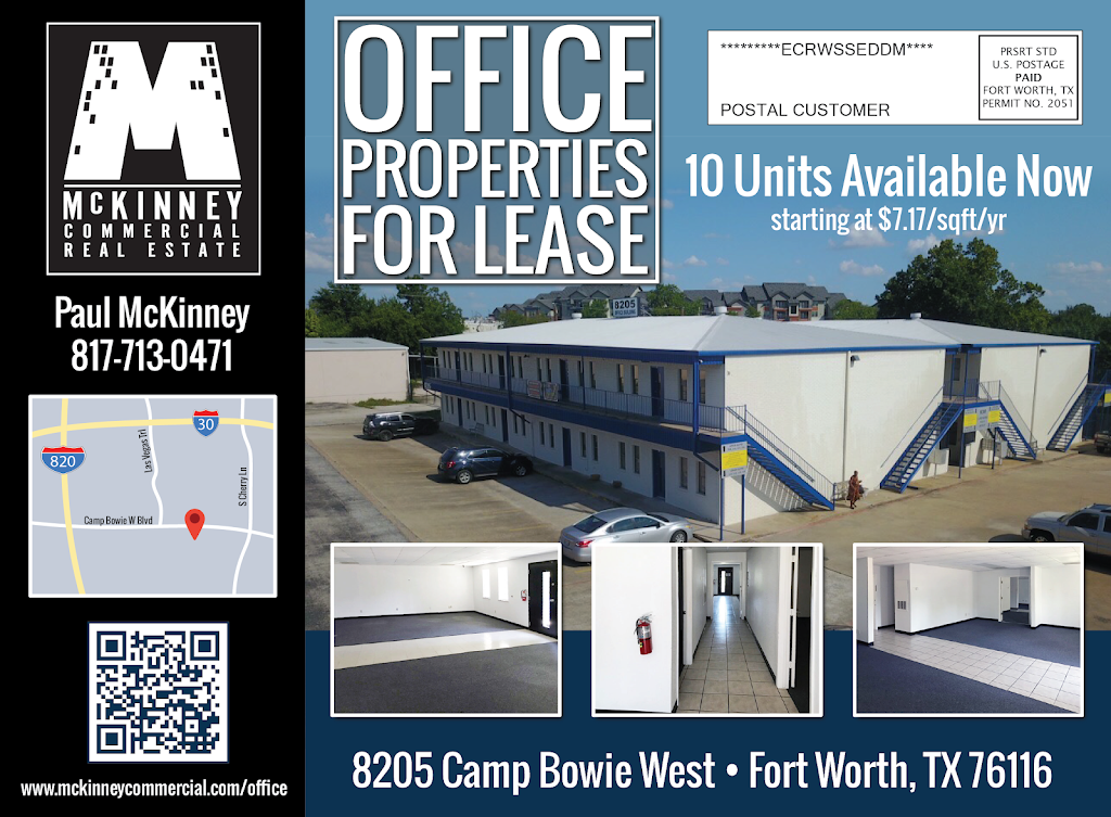 MCKINNEY Commercial Real Estate | 8205 TX-580 Spur Suite 201, Fort Worth, TX 76116, USA | Phone: (817) 713-0471