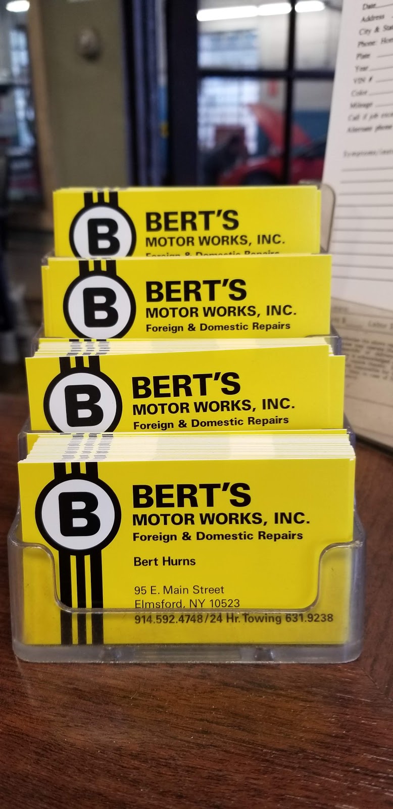 Bert’s Motor Works | 95 E Main St, Elmsford, NY 10523, USA | Phone: (914) 592-4748