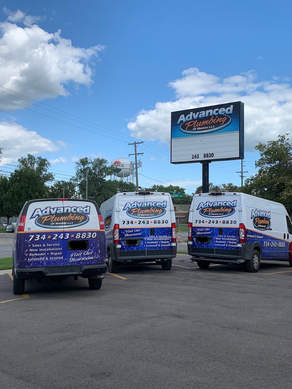 Advanced Plumbing of Monroe | 1173 W Front St, Monroe, MI 48161, USA | Phone: (734) 243-8830