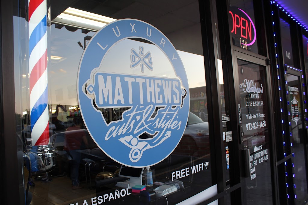 Matthews Luxury Cuts | 2305 Bus US- 121 S, Suite 138, Lewisville, TX 75067, USA | Phone: (817) 420-3269