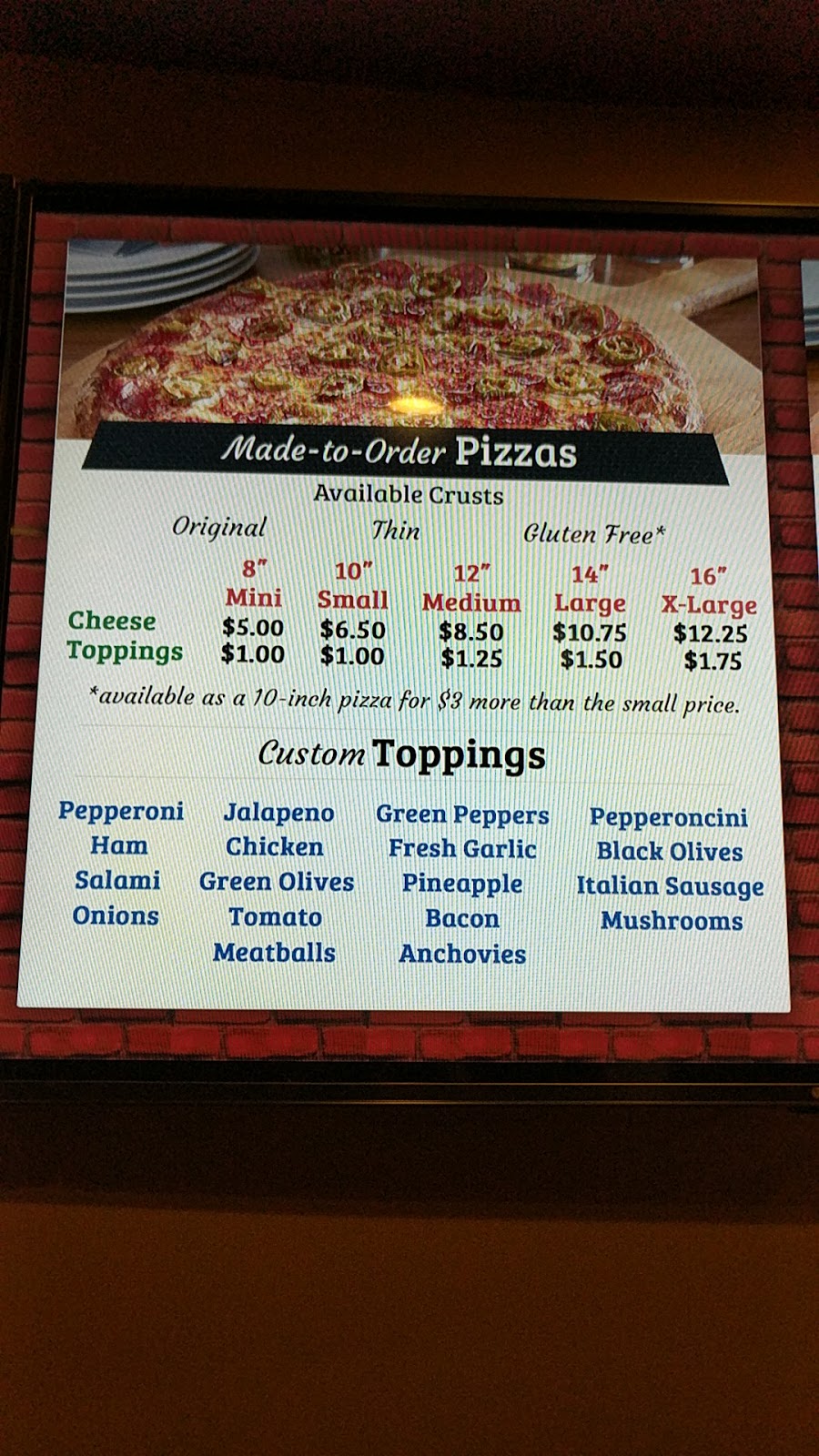Barros Pizza | 30815 N Cave Creek Rd #132, Cave Creek, AZ 85331, USA | Phone: (480) 419-9161