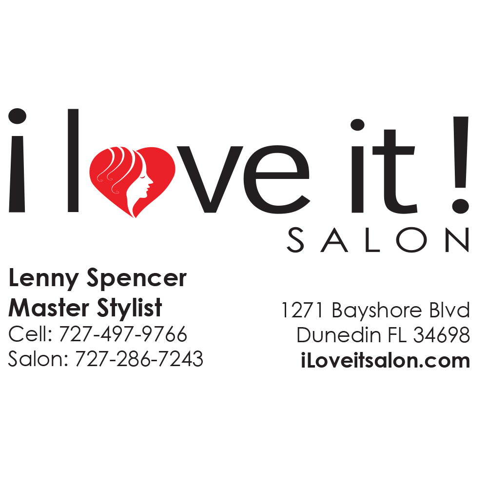 I Love It Salon | 1271 Bayshore Blvd, Dunedin, FL 34698, USA | Phone: (727) 286-7243